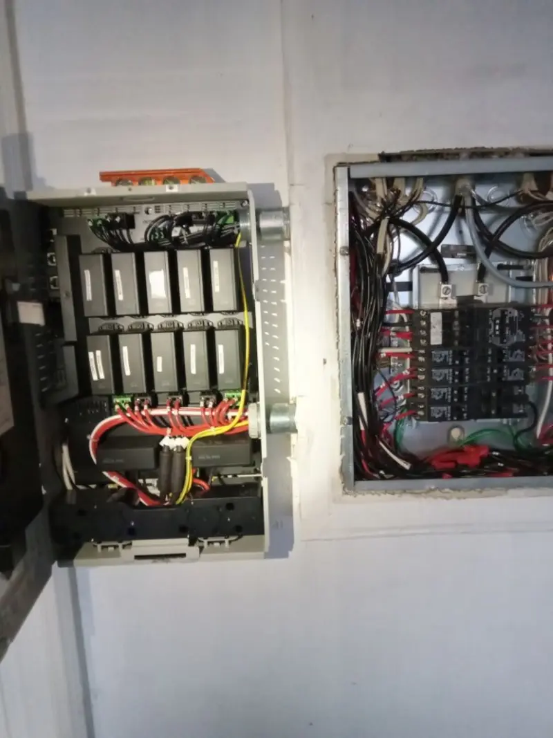 Electrical panel upgrade completed for Electrical Inspection in Groves